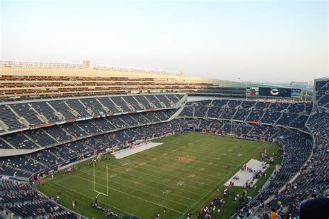 , page 1. . Soldier field view from my seat